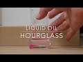 Liquid oil hourglass