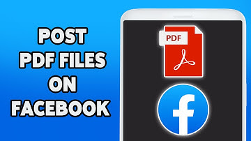 How To Post PDF Files On Facebook 2024 |