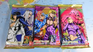 ジョジョの奇妙な冒険 黄金の風 ウエハース２　３枚開梱