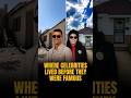 Where Celebrity lived before they were famous and after. MESSi, Christiano #trending #shorts #aura