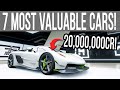 Forza Horizon 4 - 7 MOST VALUABLE Cars You Can SELL for Millions of Credits &amp; GIVEAWAY!