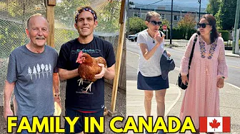 VISITING MY PARENTS - Home in Canada with my Wife (Vancouver Island)
