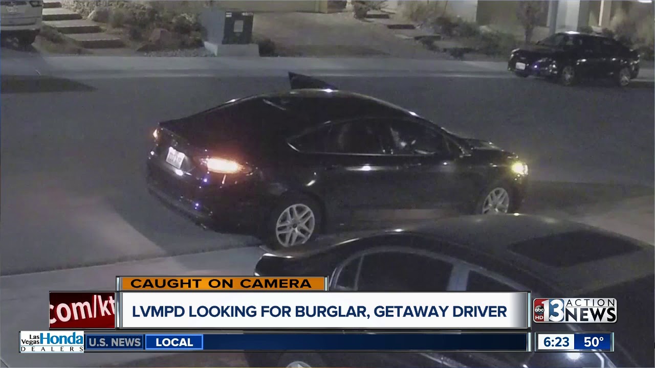Car burglar caught on camera - YouTube