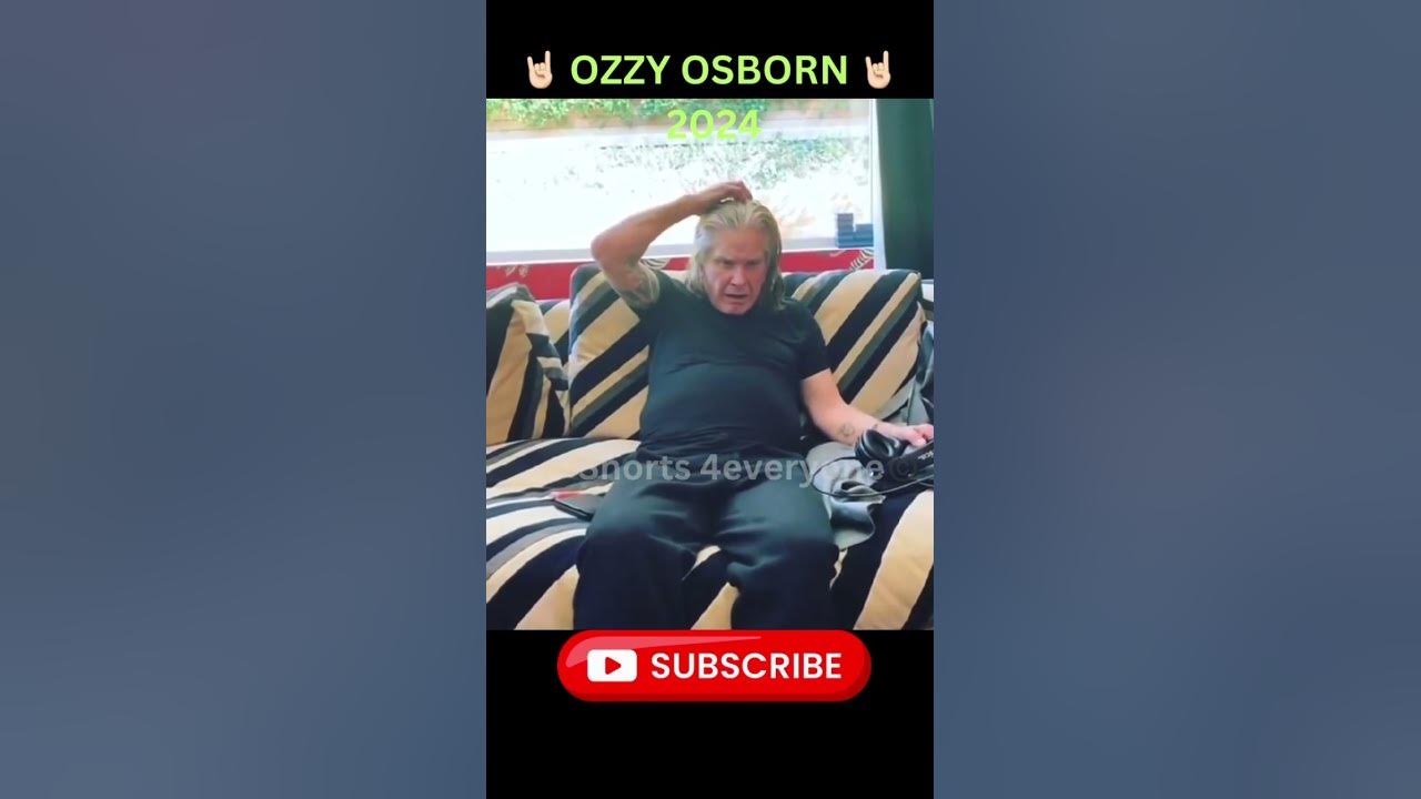OZZY OSBORN AT HOME 2024 | CHANGES 😔 #viral #shortvideo #trending #music #love #live #ozzyosbourne