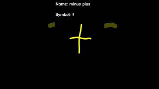 math symbol band (part 1) #maths #mathsymbols #band