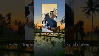 Tag Bojomu Seng Jaman Sekolah Senengane Turu