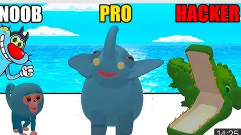 Oggy and Jack| NOOB vs PRO vs Hacker|In Zoo Happy Animal | Indian Best Gamer