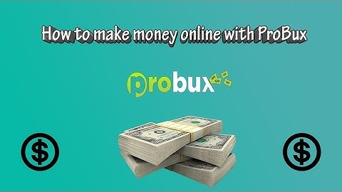 Make money online with ProBux PTC (best solution)