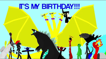 IT’S MY BIRTHDAY! (+ short preview for Trevor Henderson vs SCP Partb5 and Rise of the Giants Part 2)