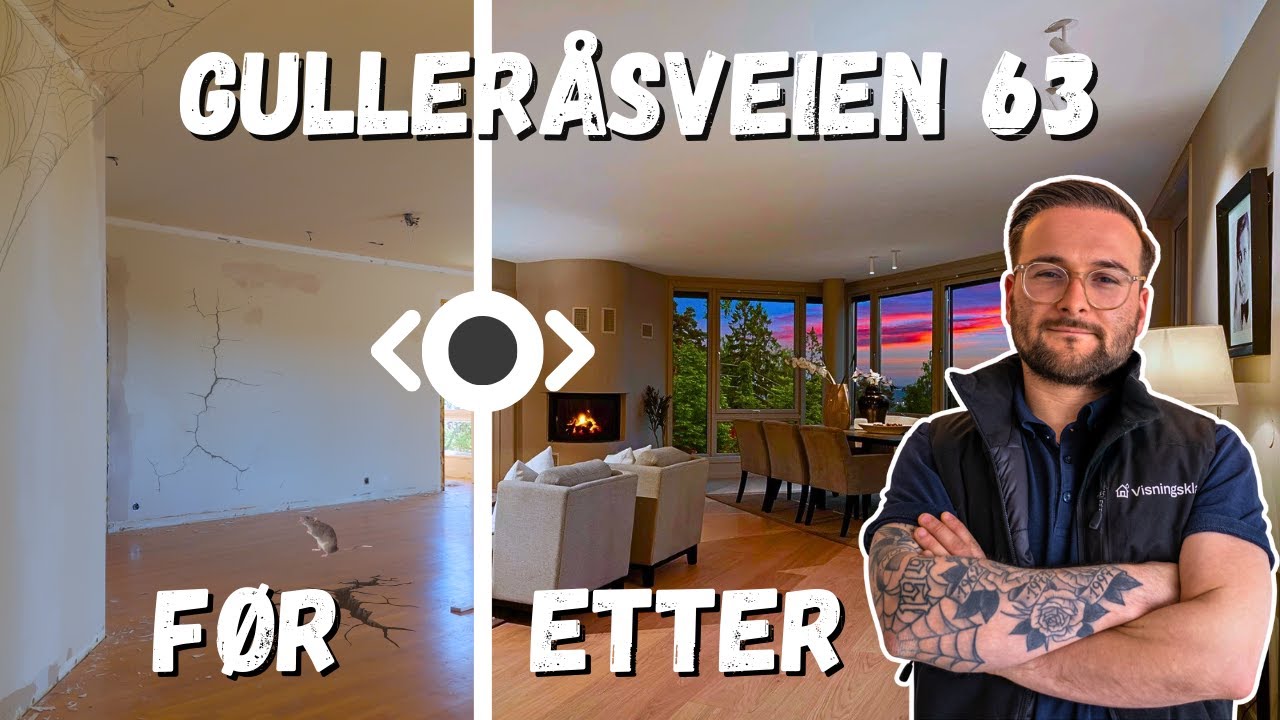 Vi pusset opp en leilighet til 27 millioner på 4 uker | Visningsklar | Ep. 1