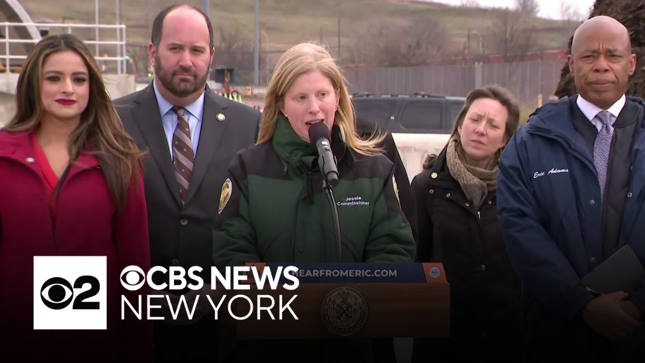 NYPD swearing in new commissioner, Jessica Tisch