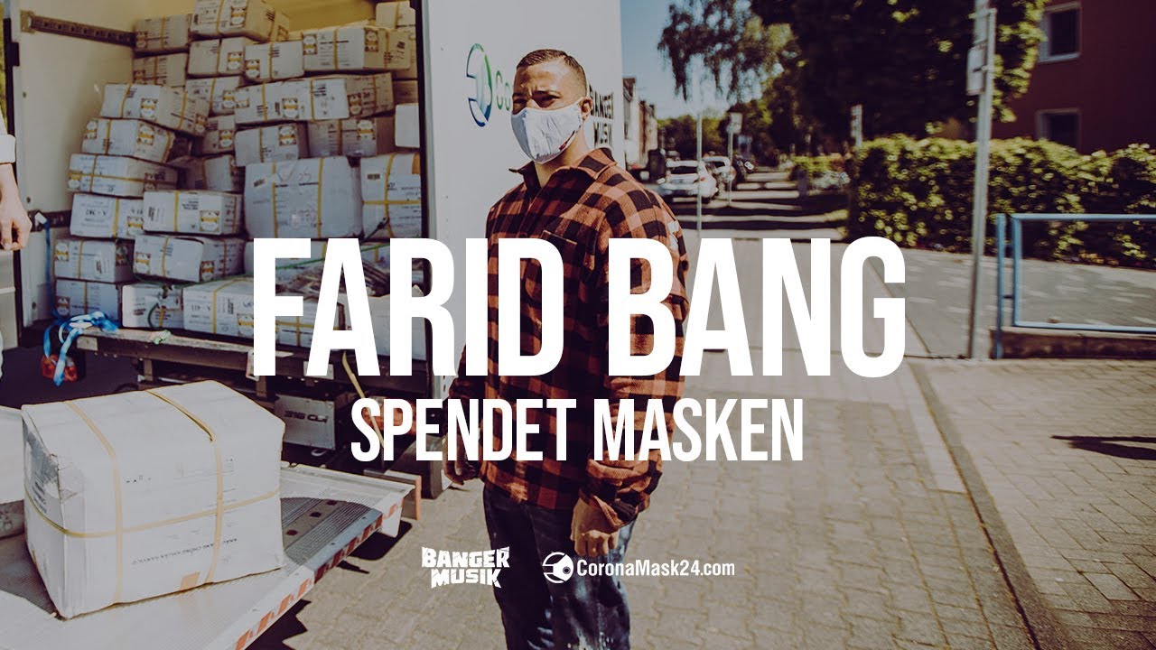 Farid Bang Spendet Masken Youtube