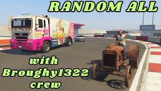 Small Track and Some Weird Cars - Random ALL with Broughy1322 crew [№204, GTA FiveM]