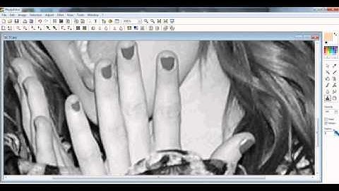 Color some parts in B&W photo (Photofiltre Tutorial) [720HD]