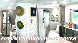 Full RV Bedroom Makeover // This Faithful Home