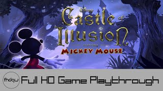 Disney's Castle of Illusion Starring Mickey Mouse - Full Game Playthrough (No Commentary)