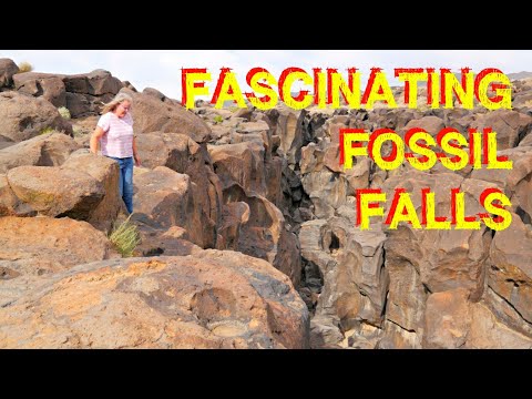 River Dammed By Lava Then Disappeared - Fossil Falls, California