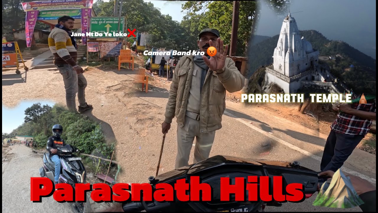 Parasnath Hills ⛰️[Ntorq 125uper chada diye ⚡️]Full Adventure 🔥😎||#ntorq125 #motovlog #parasnath_hil