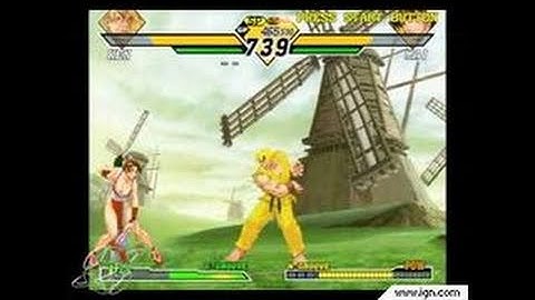 Capcom vs. SNK 2 EO GameCube Gameplay - Ico background