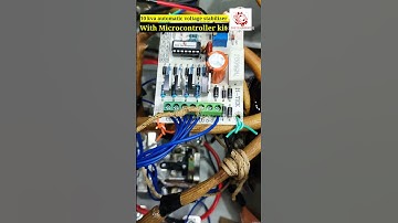 #Short|10 kva automatic voltage stabilizer with Microcontroller kit|Skill development