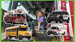 I DROVE A FIRE TRUCK! …sort of - Touch-A-Truck EVENT!