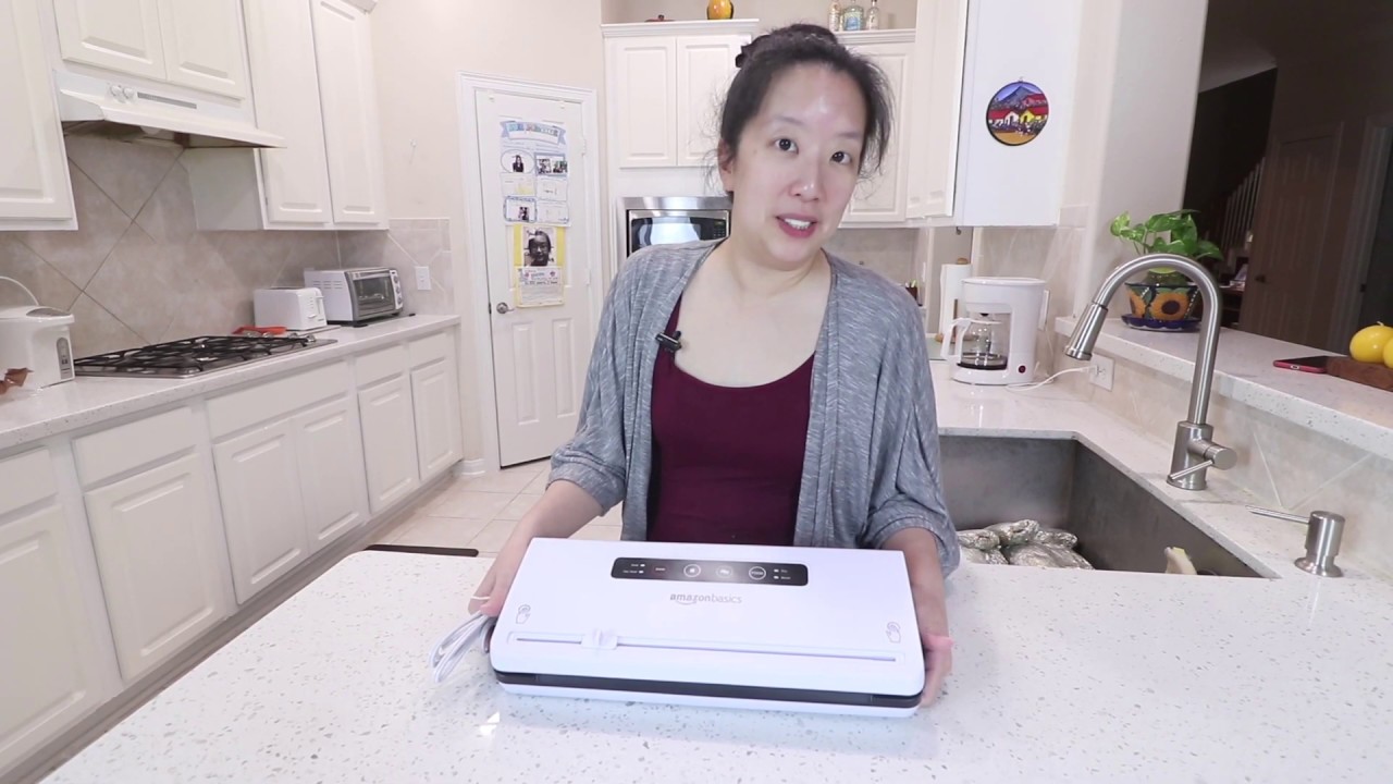 Amazon Basics Vacuum Food Sealer Bombofoods