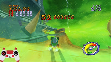 Crash Nitro Kart: Time Trial - Thunder Struck