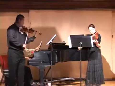 Violinbaby Music Studio Teacher's Concert, Bach Double 1st Mov.