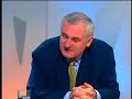 Bertie Ahern Interview