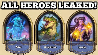 Every NEW HERO has been LEAKED! These decks look INSANELY FUN!