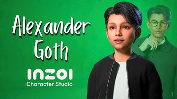 Creating Alexander Goth as a Zoi | inZOI: Character Studio Demo
