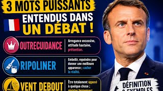     Le débat où Emmanuel Macron a utilisé des mots que beaucoup ne comprenaient pas 😳🇫🇷✅