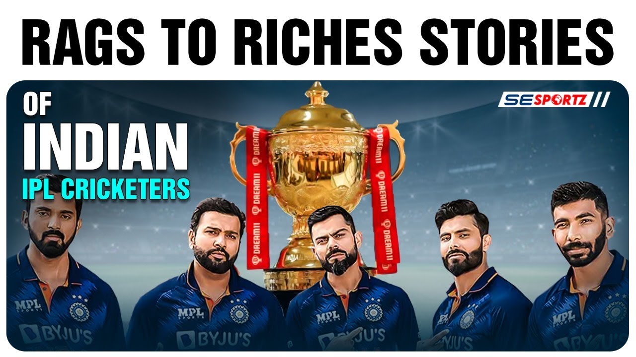 Rags to Riches Stories of Indian Cricketers. ipl indiancricket bcci