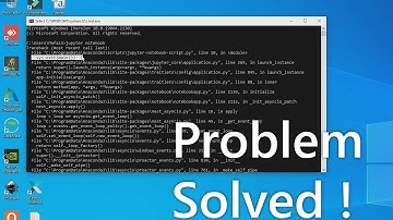 Jupyter notebook not opening sys.exit(main()) error | FIXED