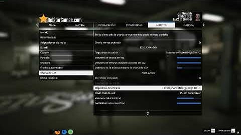 Como configurar el micro en FiveM
