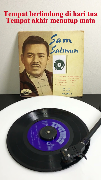 Sam Saimun - Tanah Pusaka (Refrein) (Ciptaan: Ismail Marzuki) (1949) #indonesia #merdeka #vinyl