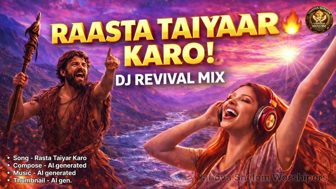 Raasta Taiyar Karo ll John Ki Pukaar ll Hindi Christian remix songs ll Yahova Shalom Worshipers 2026