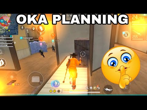 Oka Planning To Trap enimies 🤫😂 #freefire