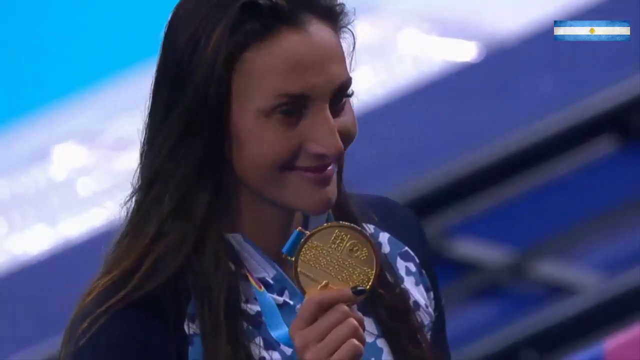 Virginia Bardach - Medalla de Oro 200m mariposa (natacion ...