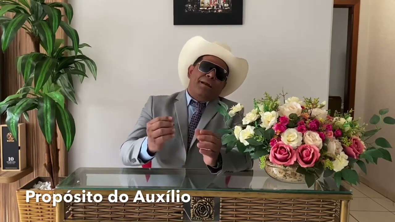 Apóstolo boiadeiro pede auxílio para os fiéis.