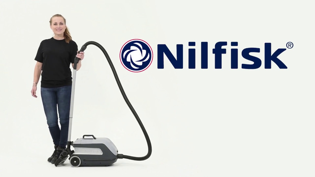 Nilfisk VP600 аккумуляторный пылесос для сухой уборки с пониженным уровнем шума