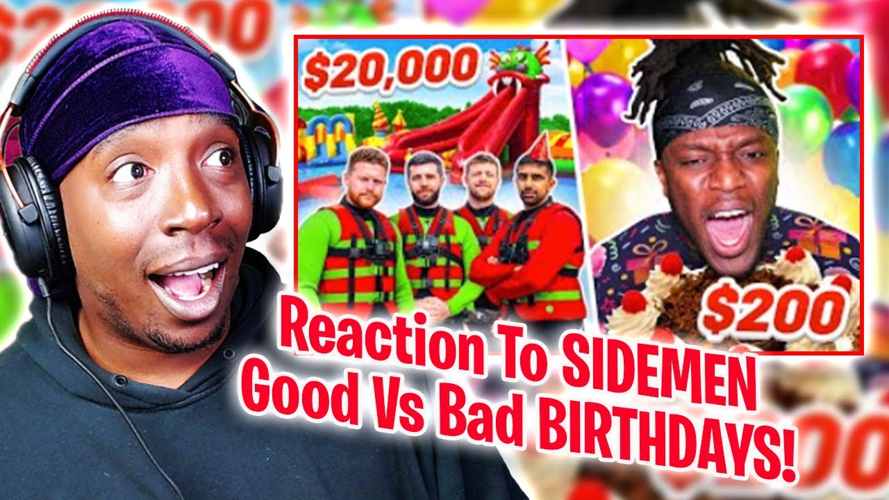 Reaction To SIDEMEN $20,000 vs $200 BIRTHDAY PARTY