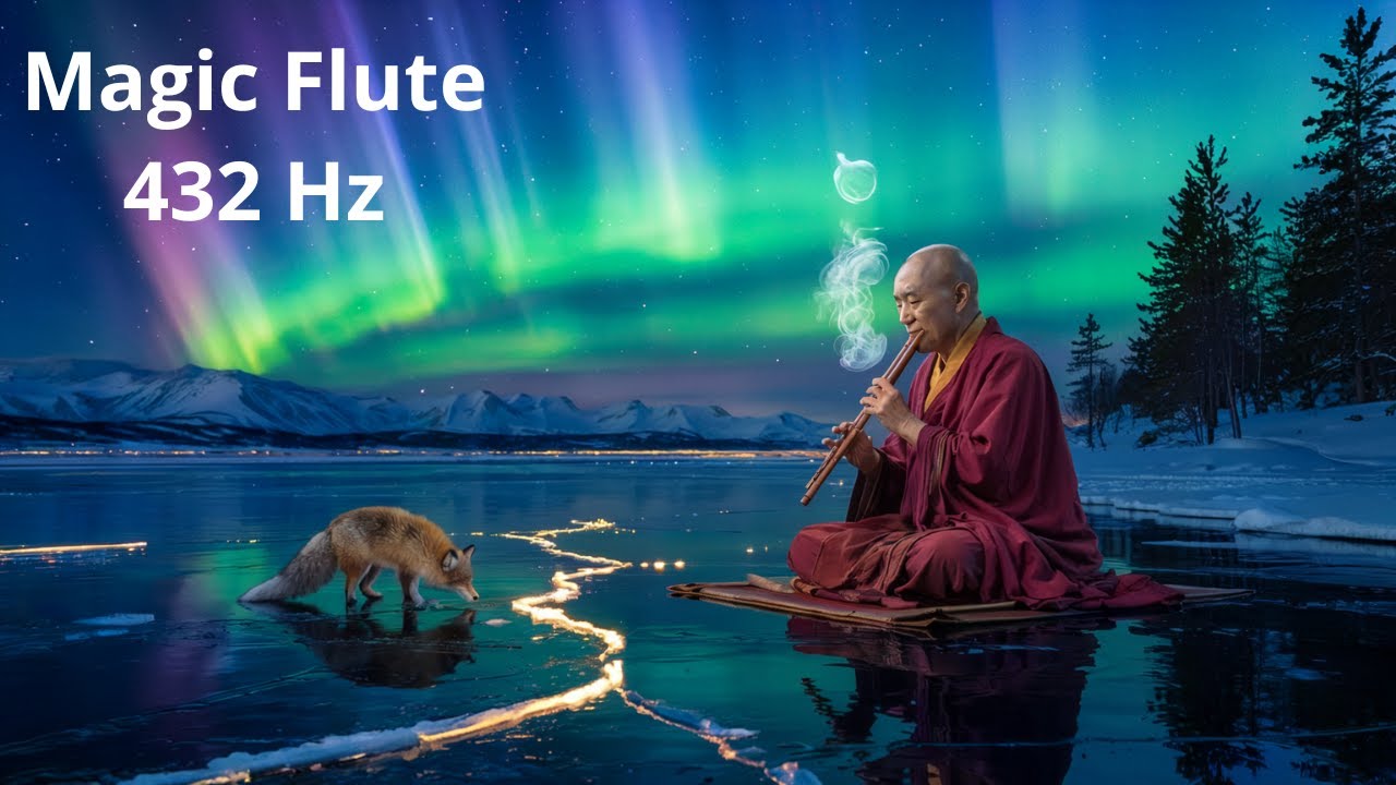 432 Hz Magical Flute - Instant Stress Relief! Deep Sleep & Meditation ...