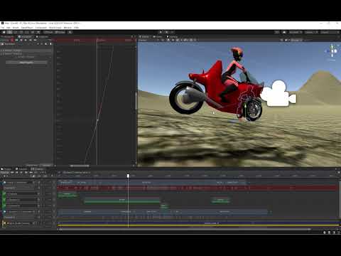 unity タイムライン ボーンごとにアニメーションをつける。