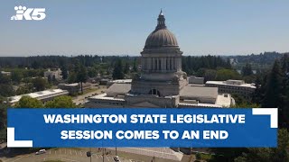 In Session: Washington state legislative session ends Sunday