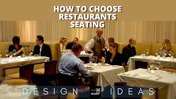 How to Choose Restaurant Seating #restaurant #luxury #shortvideo
