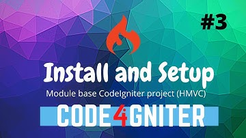#3 CodeIgniter 4 Beginner Tutorial - Module Base CodeIgniter 4 Project (HMVC) [SUBTITLES]