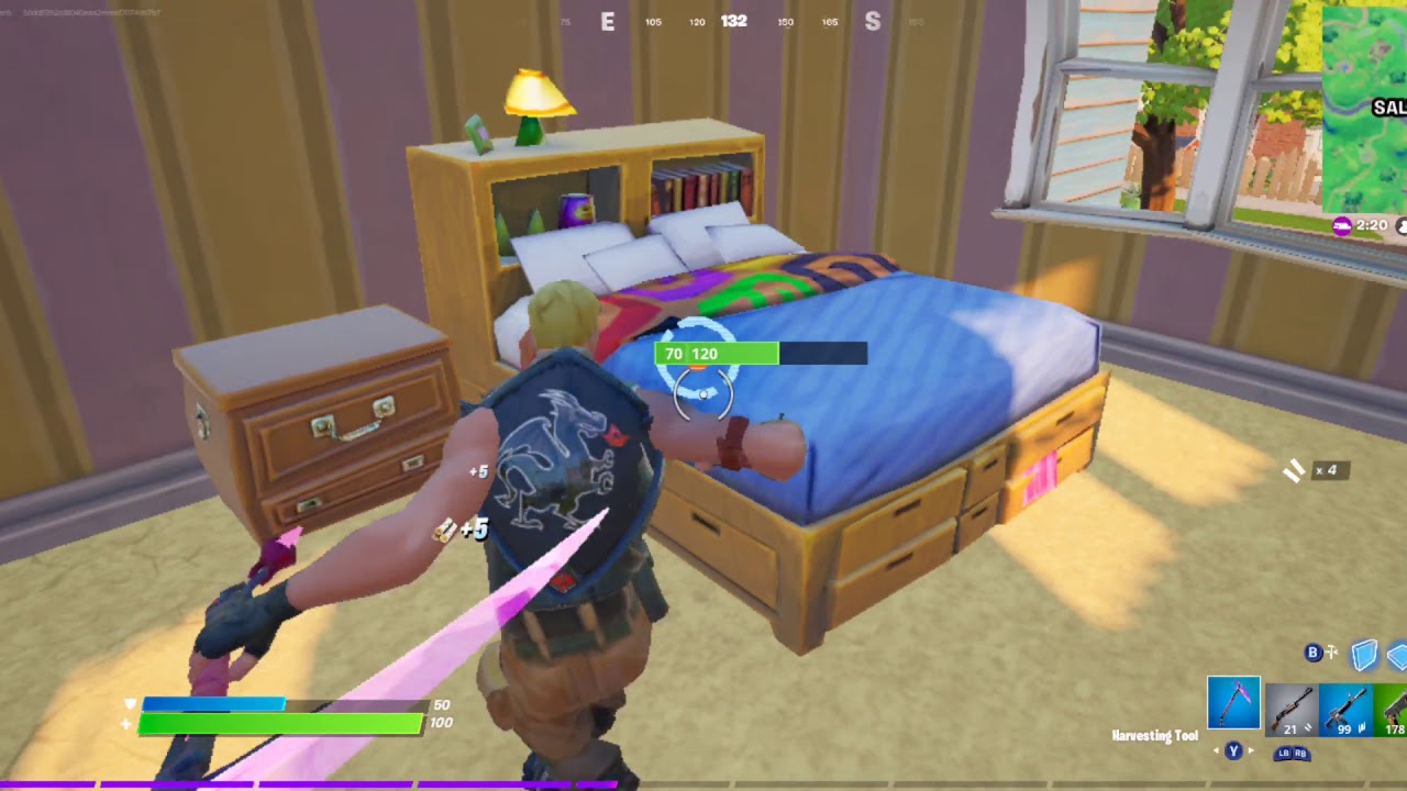 "JONESY THE FIRST" Skin - Solo Victory Royale Fortnite - Drop Zone Salty Springs