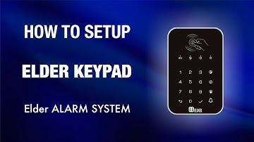 How to Setup Elder Security Alarm Keypad - Home Alarm System Security.
