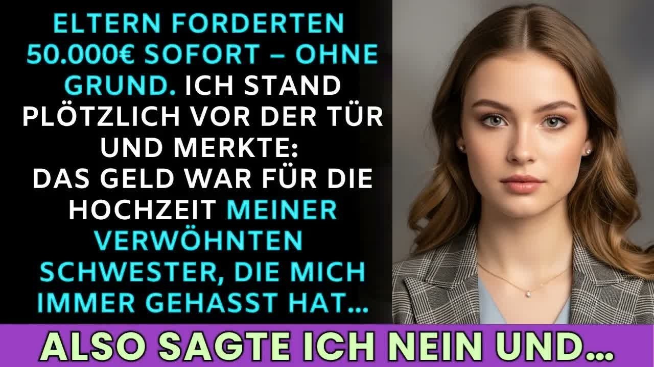 Eltern verlangten 50 000 € SOFORT – ohne Grund  Ich kam unangekündigt und fand es raus…